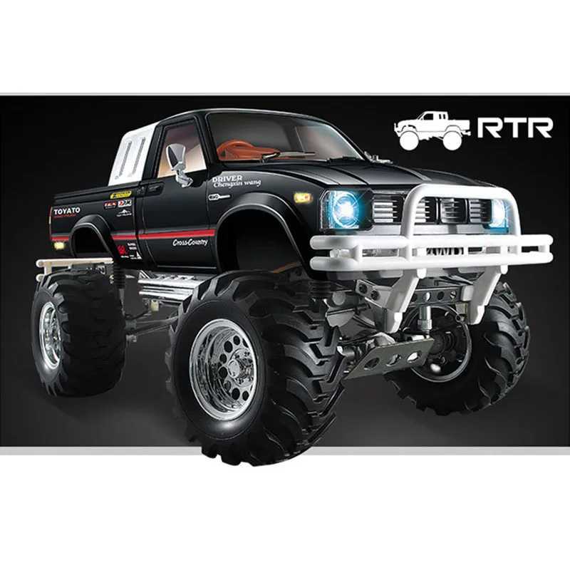 KIT HG P407 1/10 RC Crawler Pickup 4*4 RC Car Remote Control Crawler Chassis Axles Shaft Hub Outdoors Toys For Boys Gift TH05147 z250508
