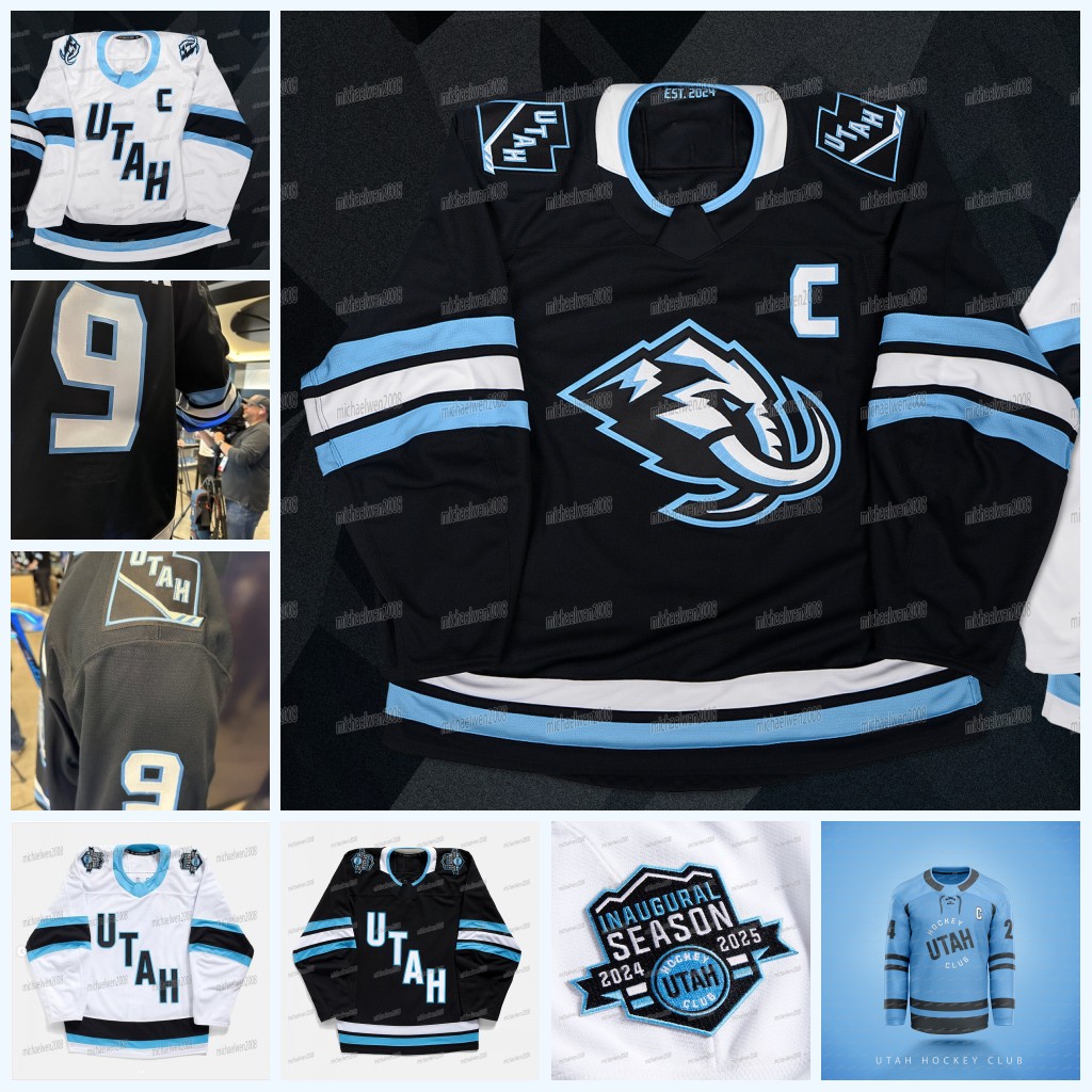 Clayton Keller Utahs 2025 Mammoth Hockey Club Inaugural Season Patch Jersey Logan Cooley Jack McBain Nick Bjugstad Mikhail Sergachev Liam O'Brie YOUTH WOMEN