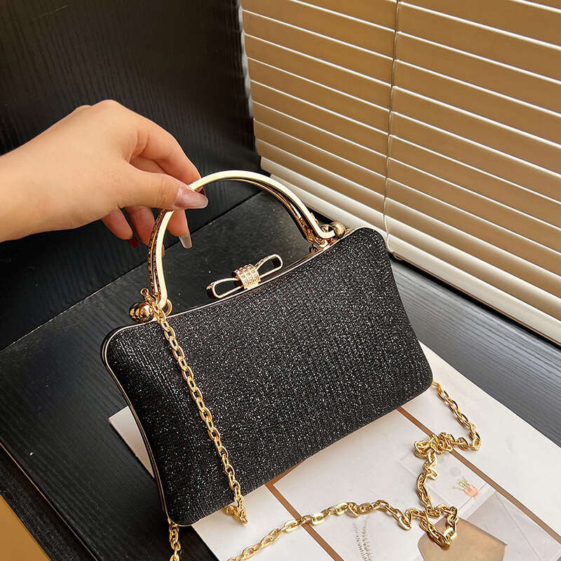 Dinner Bag Dinner Bag New Evening Package Fashionable And Minimalist Shoulder Crossbody Niche Chain Baguette Bag Women S Bag KQ KQ