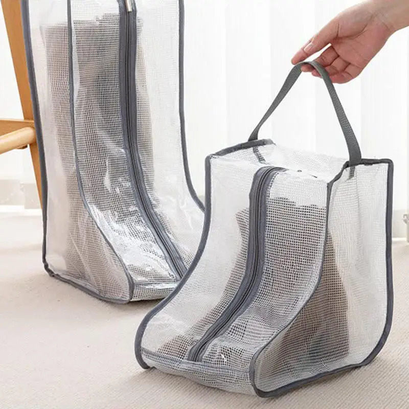3 storage bags shoe bag travel boots household wide short visual portable 250428s