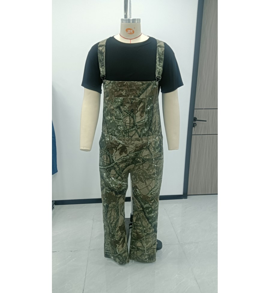 Overalls Men Baggy Jeans For Mens Camouflage Denim Streetwear Daily Casual Suspender Trousers Adjustable Wide Straps Jumpsuit With Pockets