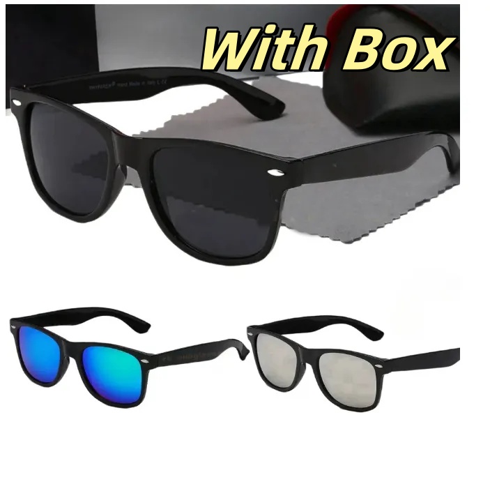 2025 Men Classic Brand Retro Women Sunglasses Mens Designer Eyewear Bands Metal Frame Sun Glasses Woman With Box
