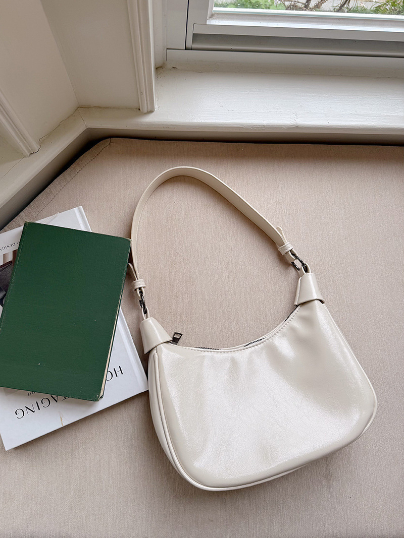 Niche Underarm 2025 New Fashion Single Shoulder Soft Leather Dumpling Versatile Crossbody Bag for Women