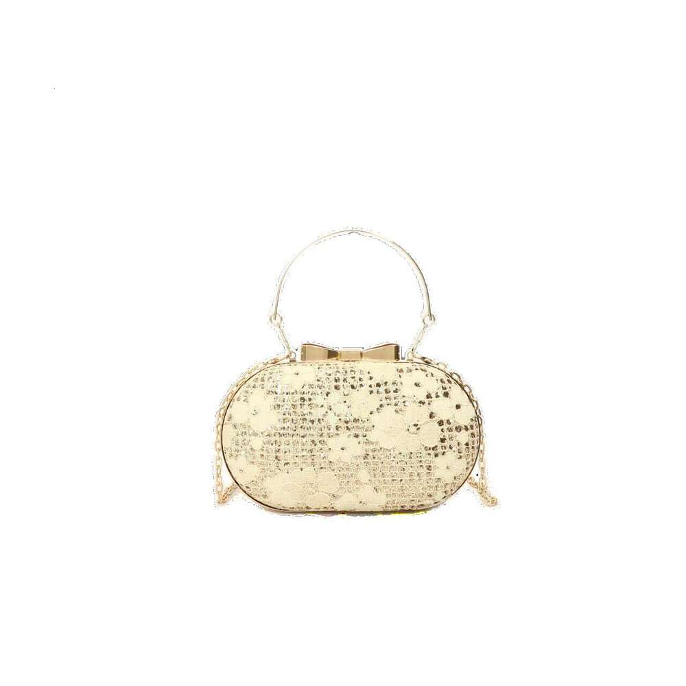 Dinner Bag Texture Handheld Box For Women New Versatile Ins Single Shoulder Crossover Banquet Chain Bar Small Square Bag KQ