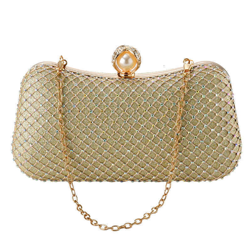 Dinner Bag Dinner Bag New Fashion With Inlaid Water Cheongsam Dress Crossbody Mesh Diamond Evening Bag Handmade KQ KQ