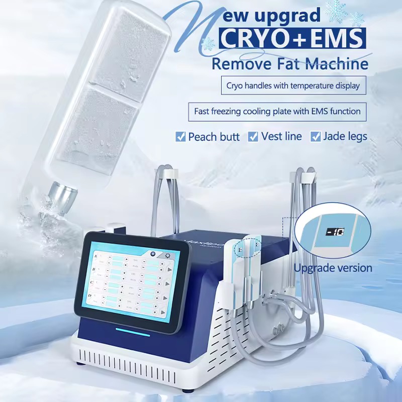 2025 New Product Launch Professional Cryotherapy Fat Reduction Ems Cryo Skin Lift Firming