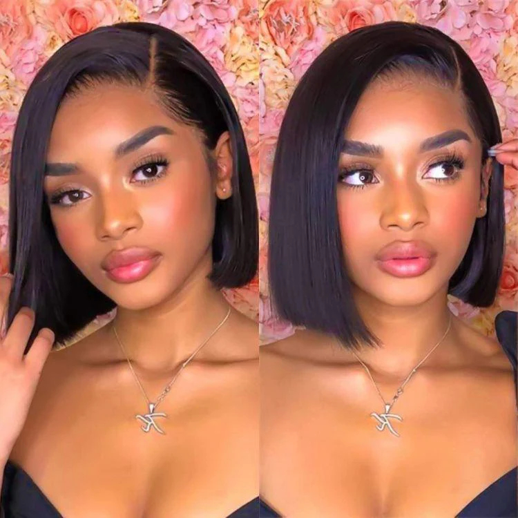 13x4 Human Hair Wigs Large Waves Lace Front Hair Wigs Ombre Color Women's Curly Wig With Babyhair 200Density Fashion Full Frontal Closure Wig Hea