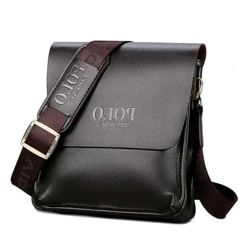 The leisure business single Polo vertical bag man trend inclined shoulder bagC241106
