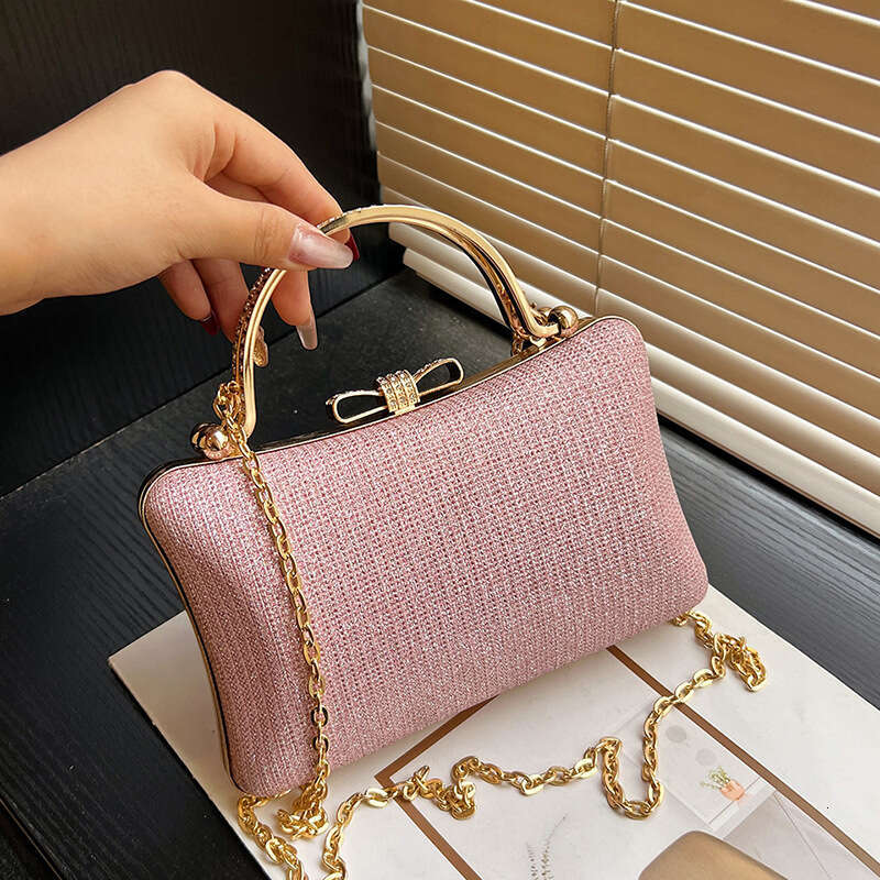 Dinner Bag Dinner Bag New Evening Package Fashionable And Minimalist Shoulder Crossbody Niche Chain Baguette Bag Women S Bag KQ KQ
