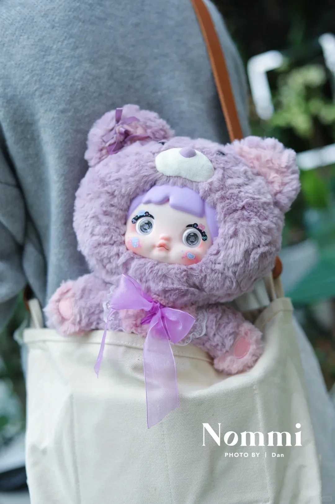 Nommi Goodnight Bear Series Blind Box Genuine 400% Vinyl Doll Kawaii Decoration Fashion Mystery Box Collect Toys Christmas Gift W250508