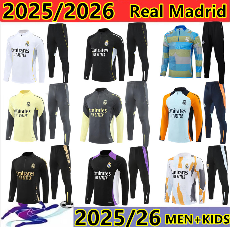 2025 2026 Mbappe Football Tracksuit 24 25 26 Pulloned Long …