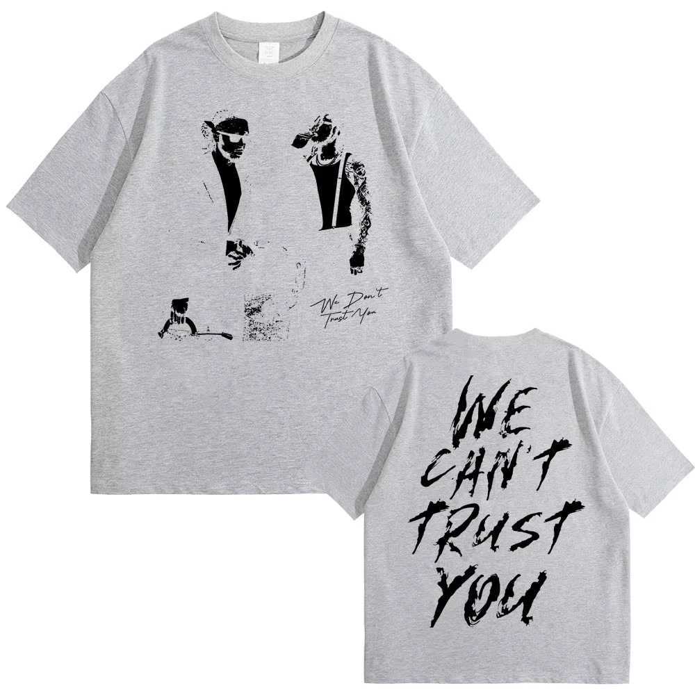 Rapper Future Metro Boomin 2024 New Hip Hop Album We Dont Trust You Graphic T-shirt Men Women Casual O-collar Oversized TeesT250508