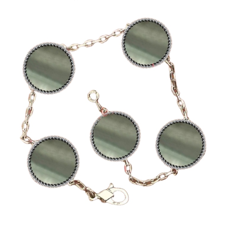flower bracelet women bracelets braclet designer bracelet luxury Jewelry light luxurys gold Classic Love diamond pendant necklaces simple clavicle cha