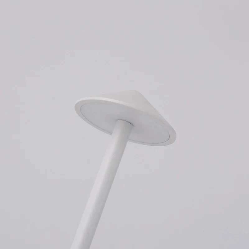 Rechargeable Table LED Lamp Touch Sensor Night Desk Lamp for Restaurant Hotel Bar Bedroom 3 Color Temperatures Stepless Dimming Z250508