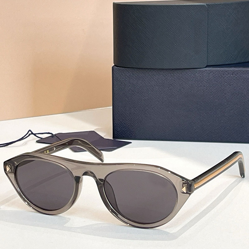 Fashion Women with the iconic metal plain SPR B15 designer triangle rivet decoration outdoor Womens aesthetic sunglasses UV400 protection