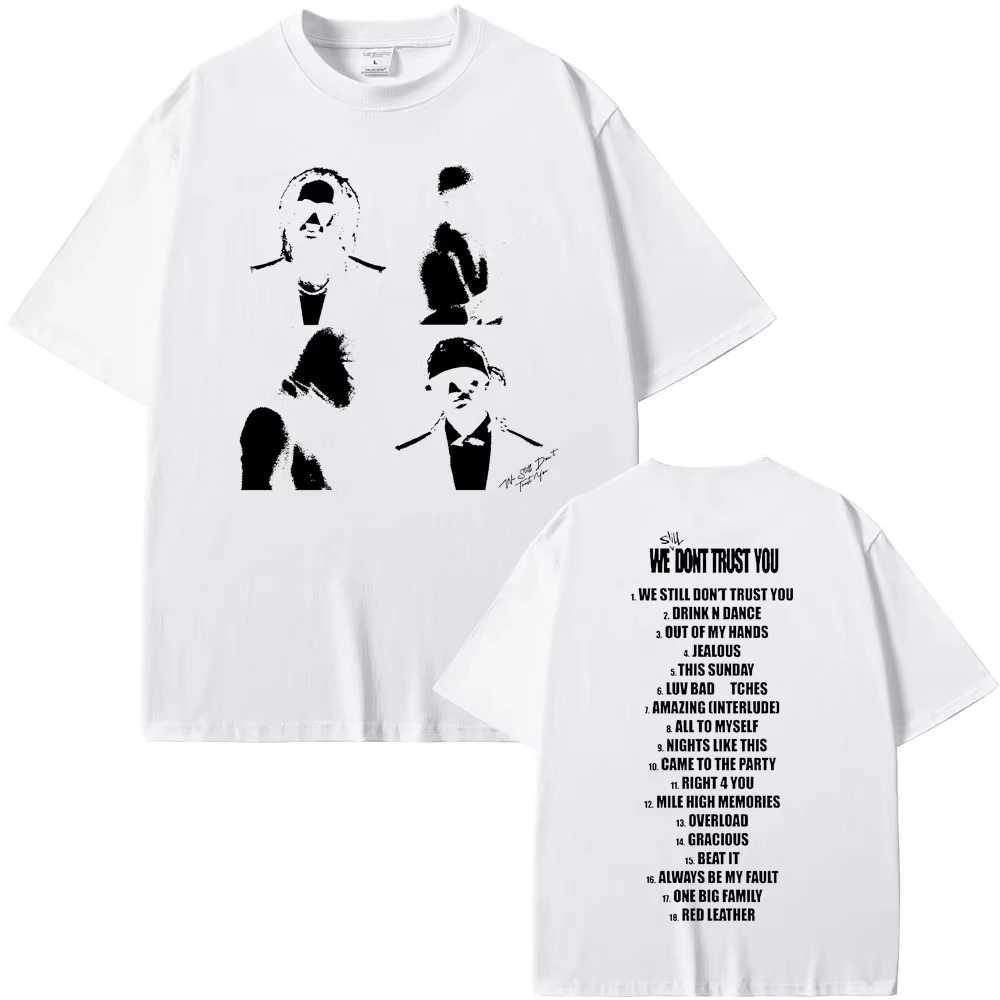 Rapper Future Metro Boomin 2024 New Hip Hop Album We Dont Trust You Graphic T-shirt Men Women Casual O-collar Oversized TeesT250508