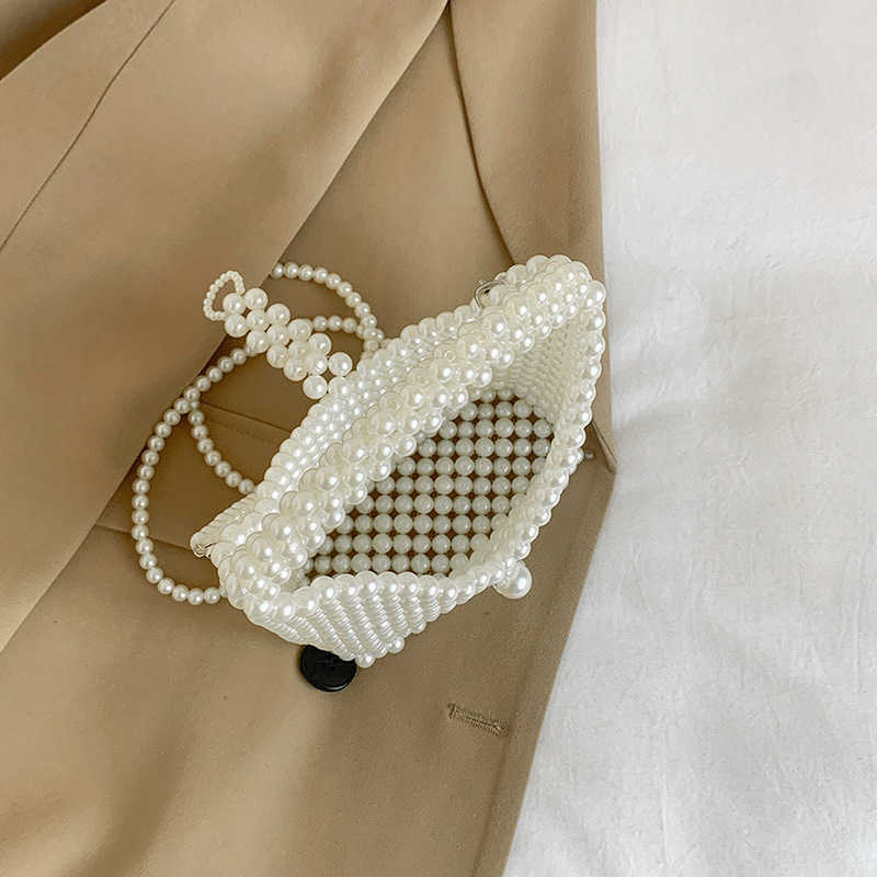 Beaded handbag for women 2025 new fashion versatile handbag accessories dinner bag casual chain crossbody bag