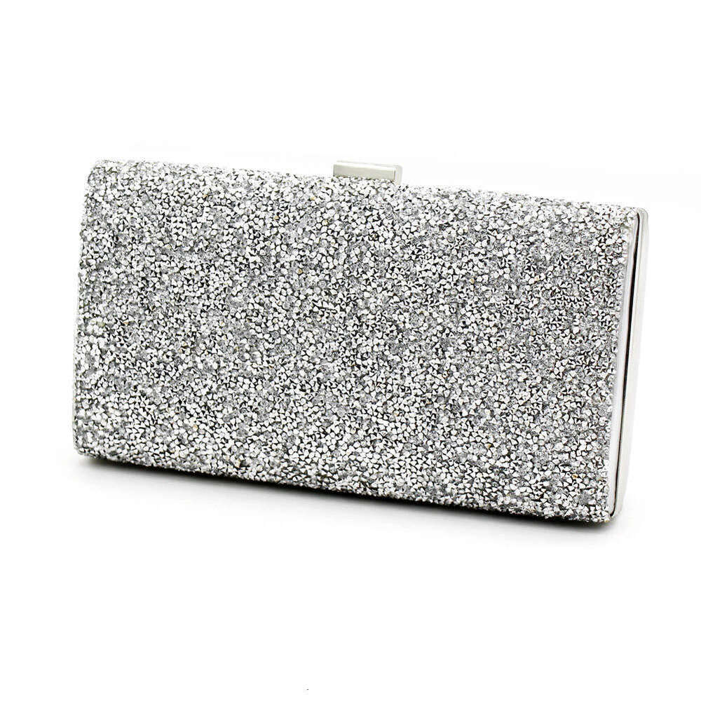 Dinner Bag Dinner Bag New Fashion With Inlaid Women S Shoulder Diagonal Cross Handbag Bridesmaid Full Diamond Banquet Bag KQ KQ