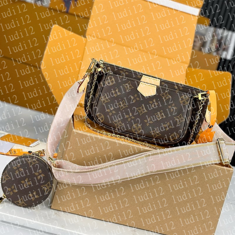Original designer bag pochette felice Womens crossbody shoulder bag luxury bag mirror quality leather chain bags fashion bag baguette bag envelope bag tote wallet