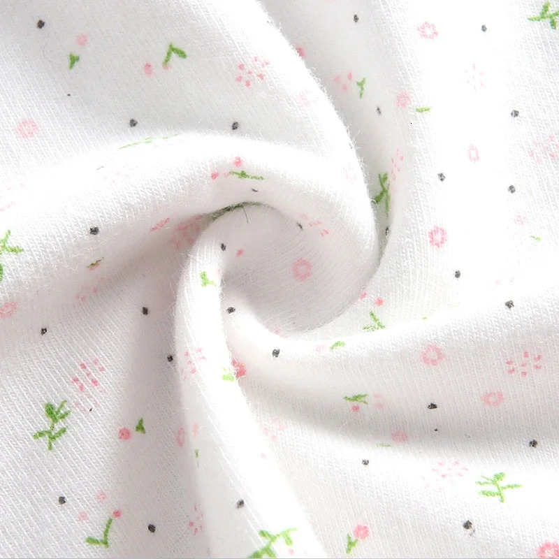 Summer Girls Tank Top Solid Color Floral Cotton Kids Underwear Girls Casual Strappy Camisoles Tops Bow Tie Square Collar Ages3-8 250508