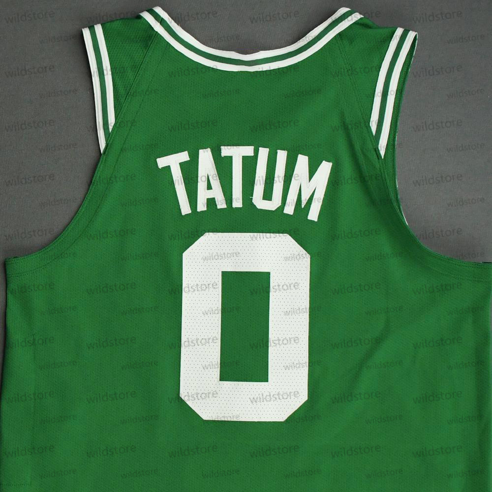 0 Tatum 2025 Basketball Jerseys Brown Bird Porzingis White Holiday Custom Jersey Sweatshirt - Embroidered