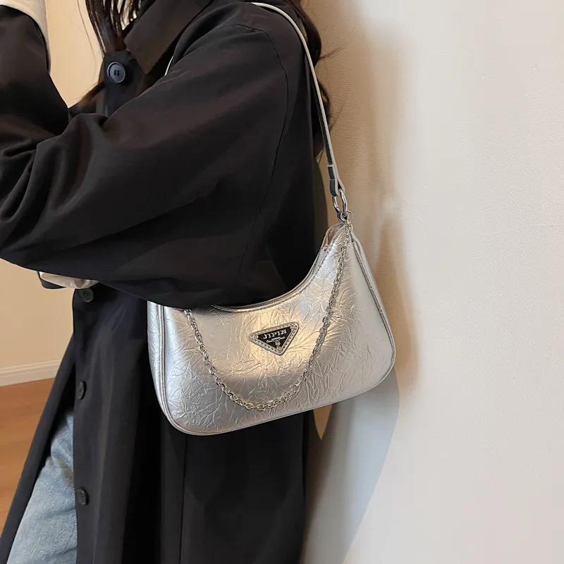 free shipping 2025 new designer bag shoulder bags for womans ladies flap fashion chain Underarm bag handbag crossbody bag