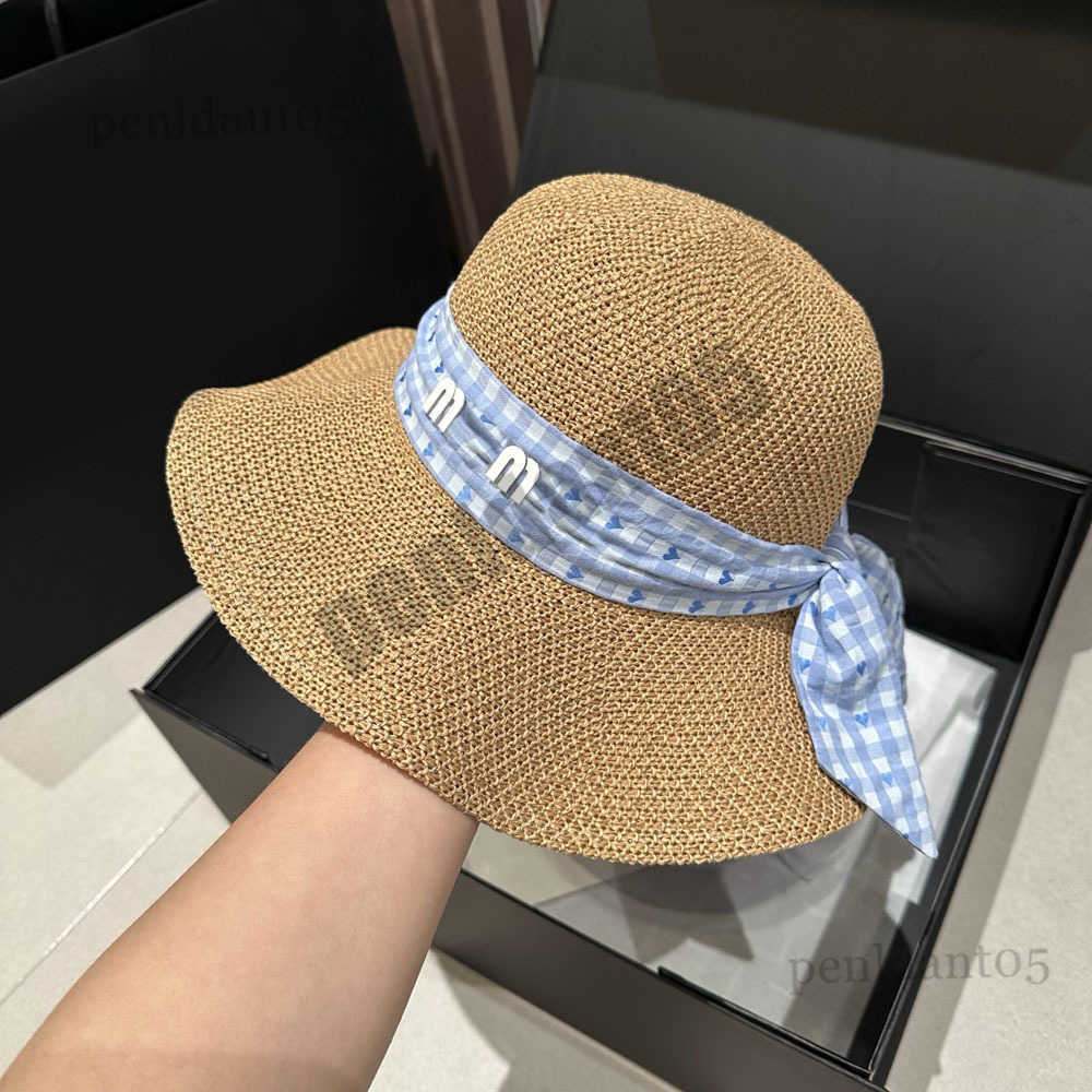 Hats Classic Womens Straw Hat Visors Cap Top Sun Hat Fashion Knitted Hat Letter Cap Wide Brim Hats Summer Bucket Hats Outdoor Beach Hats Correct Designer Wholesale