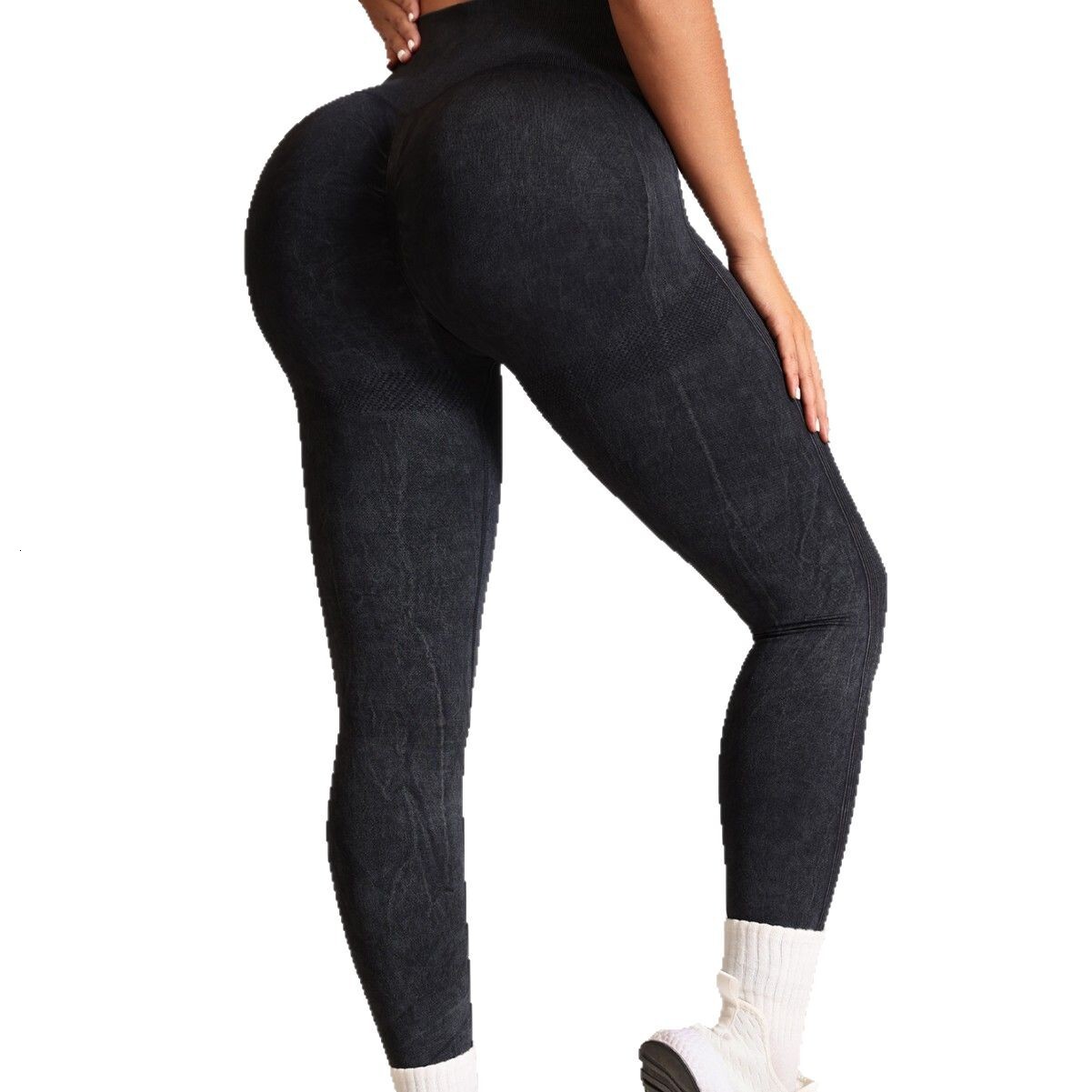 Peach seamless pants, hip hugging breathable yoga clothes, high waisted sports leggings, fitness pants