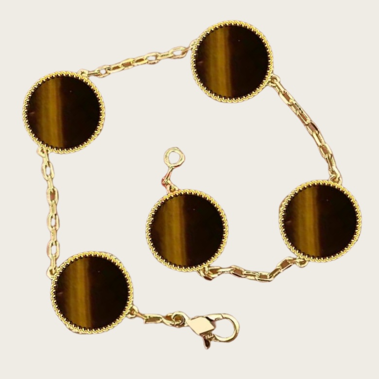 gold bracelet luxury bracelet women bangle bracelets womens Bangles Chain 18K Gold Agate Shell for Women&Girl Wedding Mother'Jewelry Women Bracel