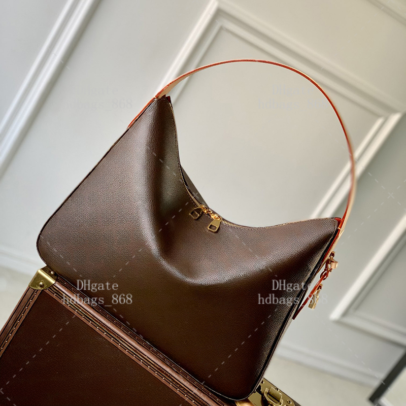 Designer Bag Slouchy MM Top Handle Shoulder & Tote Bag - Top Mirror quality Luxury Canvas Leather Hobo bag 40cm With Box LS05B1