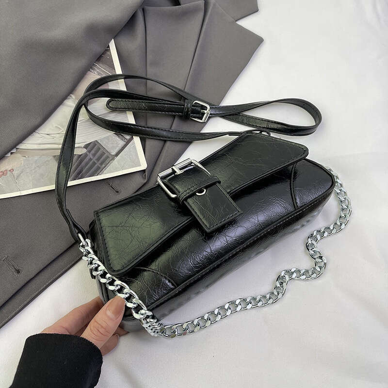 New Fashion Solid Color Elegant and High End Single Shoulder Handbag