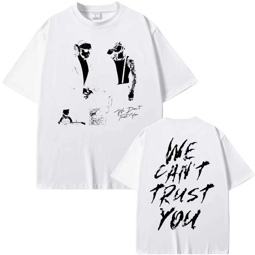 Rapper Future Metro Boomin 2024 New Hip Hop Album We Dont Trust You Graphic T-shirt Men Women Casual O-collar Oversized TeesT250508