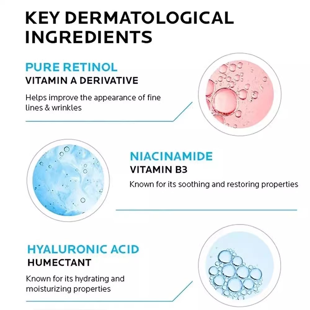 Pure Hyaluronic Acid Facial Serum Lifting Firming Fade Fine Lines Moisturizing Nourishing Shrink Pore Smooth Hyalu B5 Serum