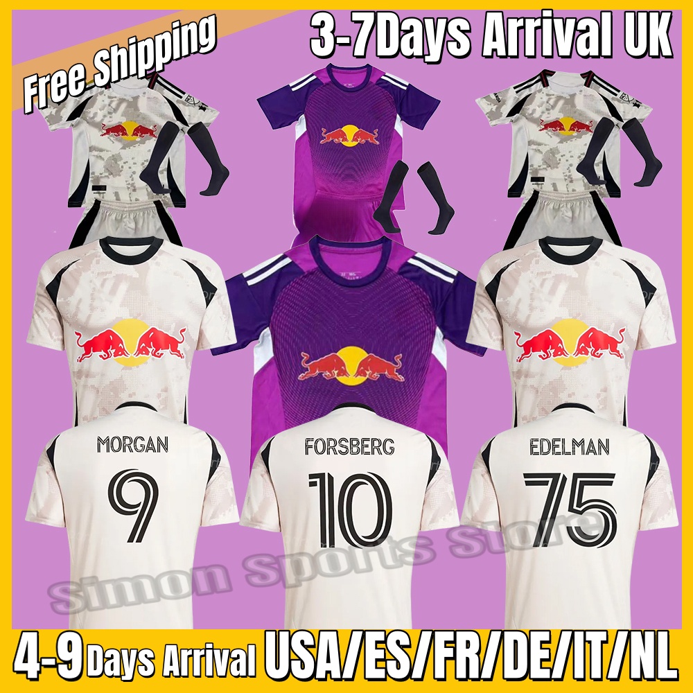 25 26 New York Red Cow club soccer jerseys 2025 2026 football jersey football shirts EILE home away top thailand quality uniform adult men Kids kit United States S-4XL