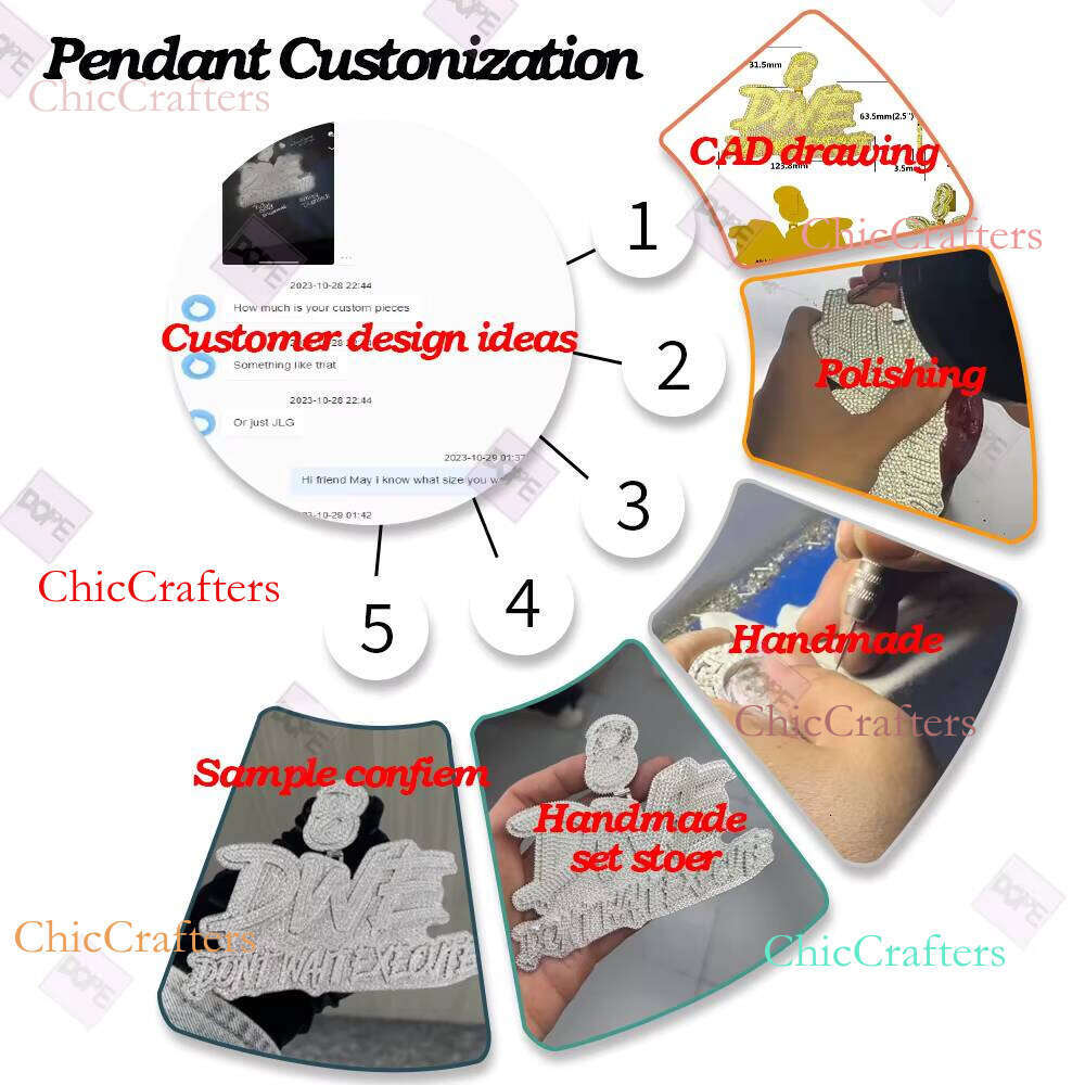 Hiphop 3D Iced Out Jesus Cross Sier Custom Moissanite Pendant