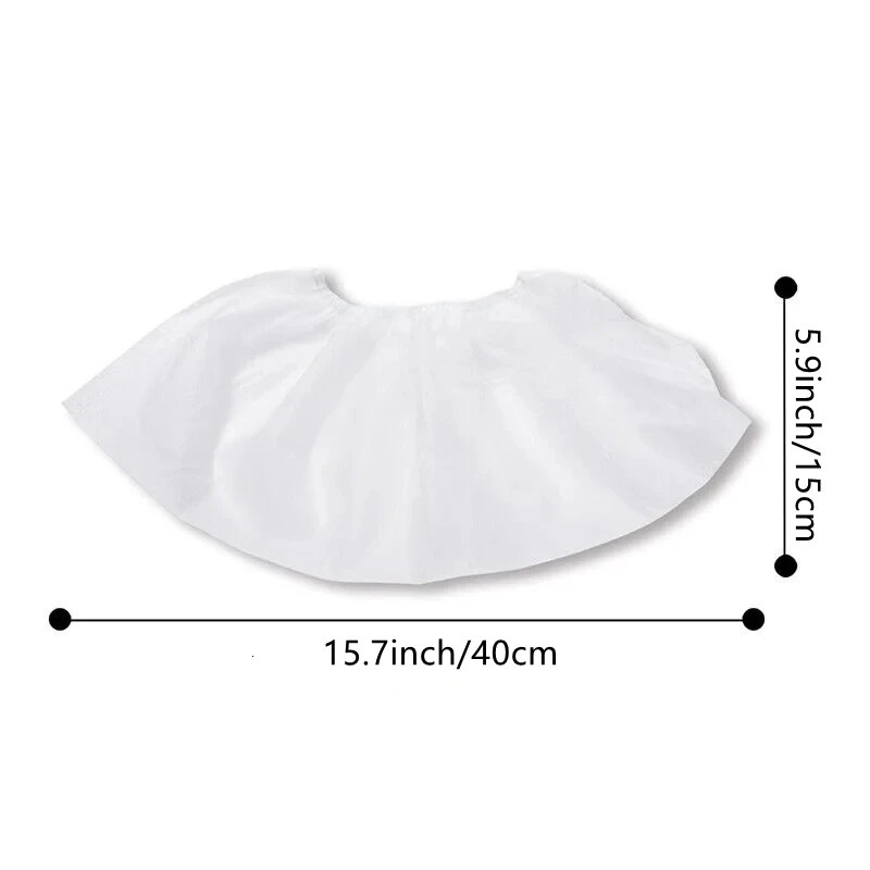 100 pieces of disposable boots and shoe covers with anti slip properties used as nonwoven for flooring indoor shoes household 250428s