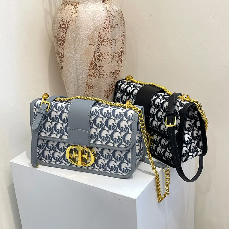 free shipping 2025 new designer bag shoulder bags for womans ladies flap small square bag women shoulder crossbody bag