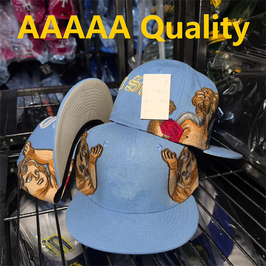 Fitted Designer Size Baseball Football Flat Casual Caps Letter Embroidery Cotton All Teams Sport World Patched Full Closed Ed Hats Mix Order 7-8 Size 