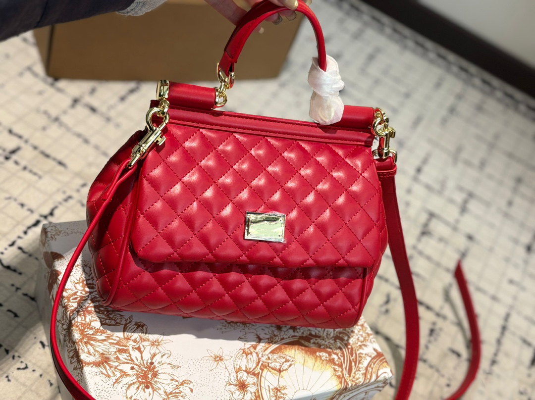 Genuine leather women's bag, crossbody bag, high-end women's bag, Sicily single shoulder handbag, fashionable shoulder bag