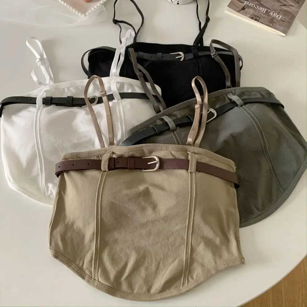 Slim Camisole New INS Hip Hop Womens Top Niche Summer Tube TopXJ250508