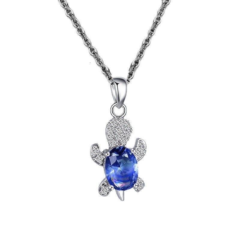 Xinghe Fashion Turtle Earrings Necklace Set for Women's Niche Design Animal Jewelry