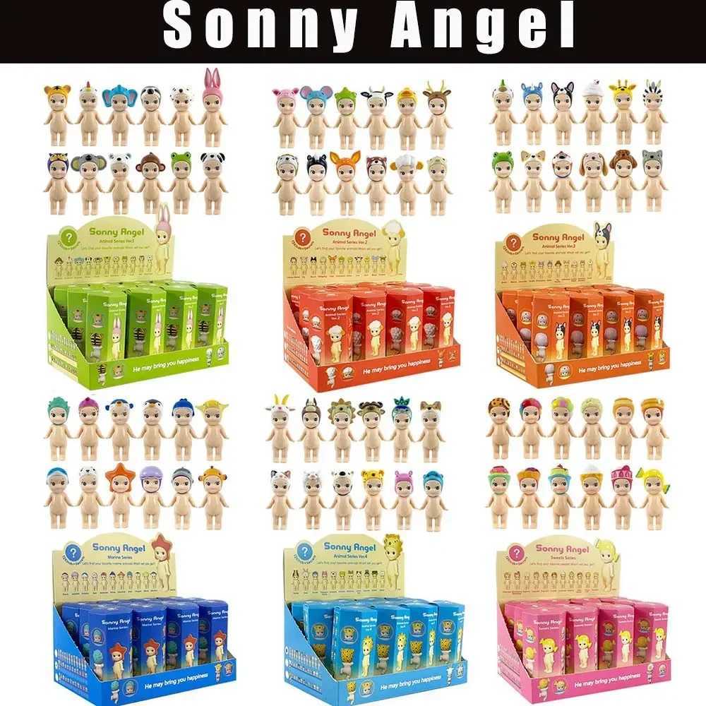 Cute Angel Blind Box Anime Figures Ornaments Dolls Fans Children Christmas Gift Blind boxXJ250509