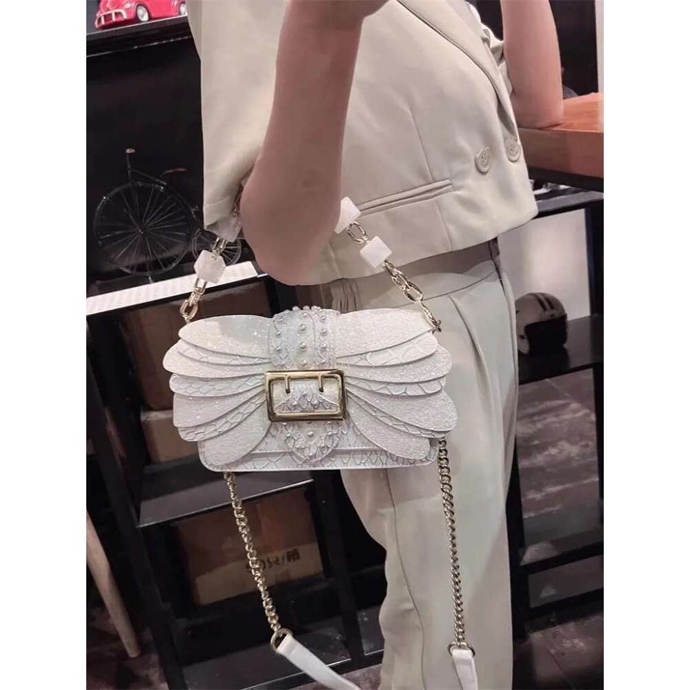 Design Women Single Shoulder Tote Handbag Fashion Dias Chain Crossbody Bag Elegant Office Ladies Pu Leather Flat Bags