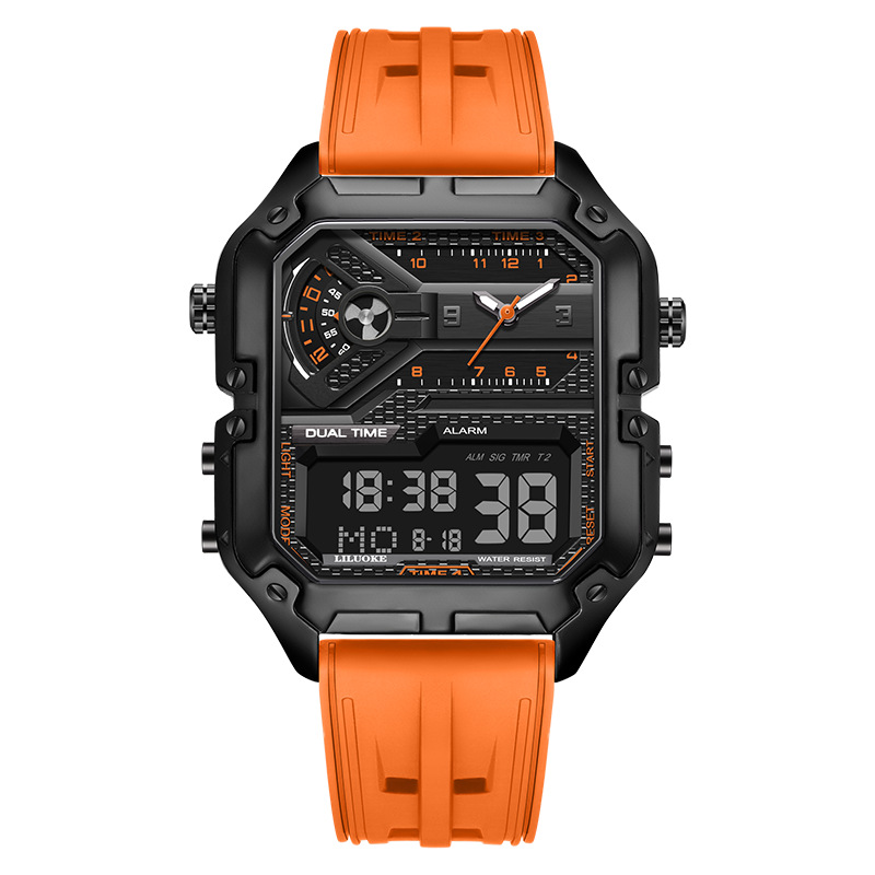 SYJ three-movement multi-function sports watch, waterproof luminous, high-end smart men's watch free shipping