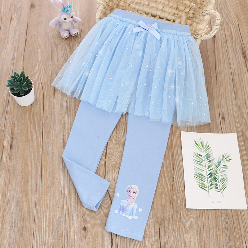 DISNEY Frozen Elsa princess kids designer clothes baby girl kids clothes Girl clothes cartoon cotton Soft fabric Design without labels.