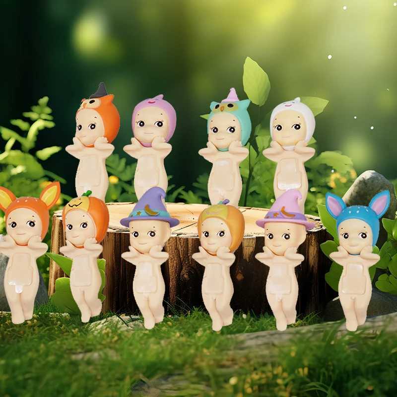 Hippers Blind Box Mystery Box Decorative Mini Figure Halloween Series Dolls Fans Children Christmas Birthday GiftsXJ250509