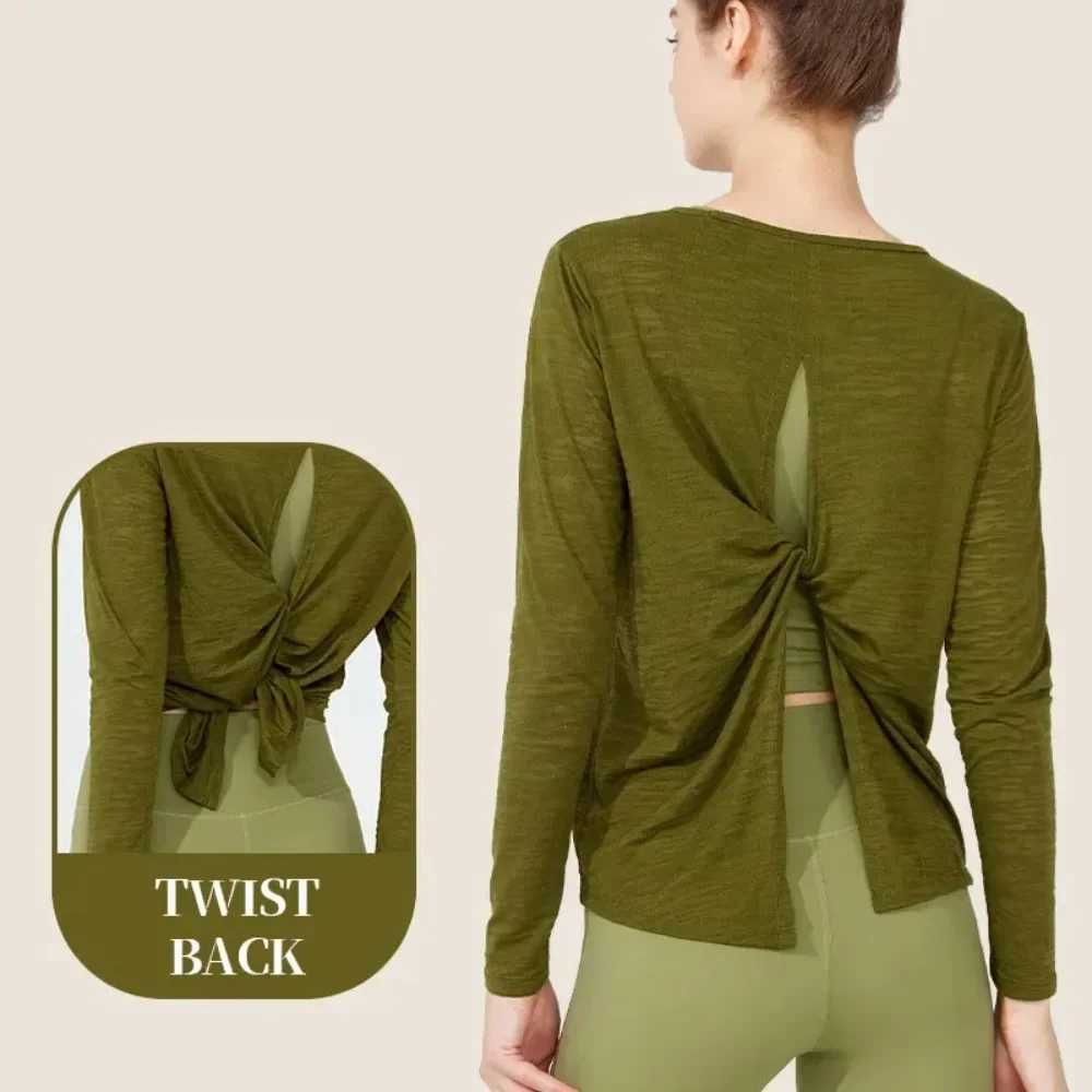 Long Sleeve Yoga Cl… - image