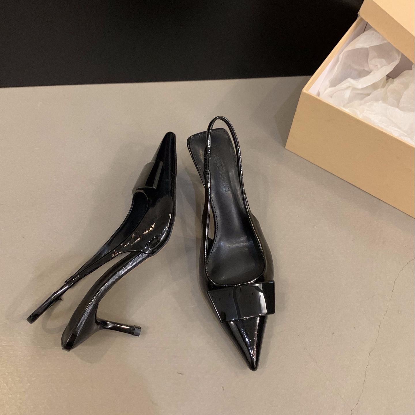 2025 new hot Free shipping Women High Heels Sandals Sexy Pointed Toe Dress Party Shoes Summer Slippers Designer