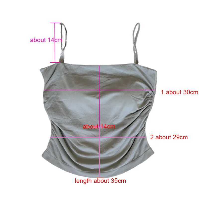 Summer 2025 Womens Non slip Sleeveless Camisolis 2PC {Built in Pad Wireless Support Seamless Top} Beach Gym Leisure Free OfferXJ250508