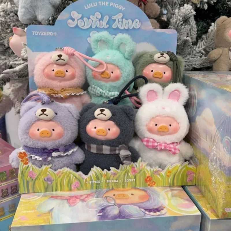 Genuine In Stock Lulu Beautiful Time Series Vinyl 2.0 Retro Teddy Canned Pig Blind Box Handmade Vinyl Face Pendant Girl GiftXJ250509